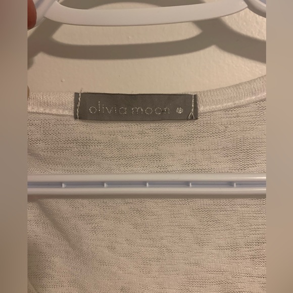 Olivia moon white shirt - Picture 2 of 3